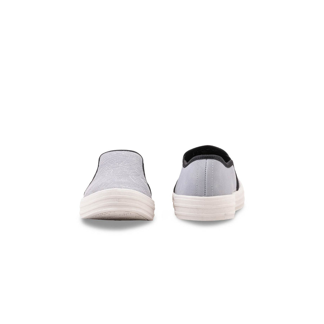 Grey Sneaker For Ladies WN6226