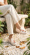 Beige Casual Sneaker For Women WN6227