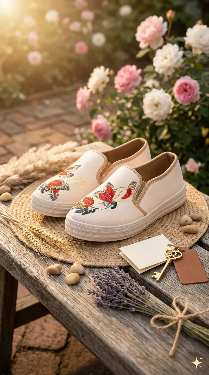 Beige Casual Sneaker For Women WN6227