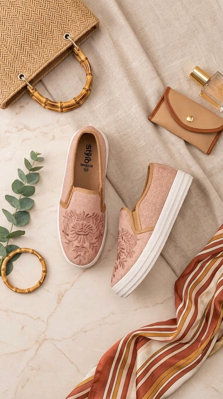 Brown Casual Sneaker For Women WN6229
