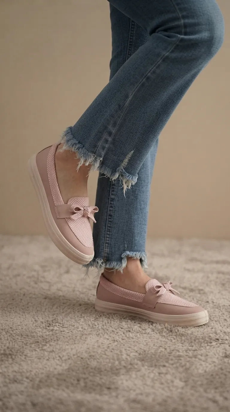 Pink Sneaker For Ladies WN6233