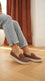 Coffee Sneaker For Ladies WN6234