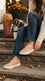Beige Sneaker For Women WN6235