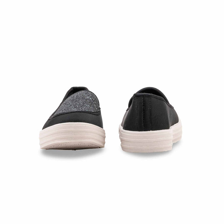 Black Casual Sneaker For Ladies WN6236