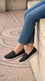 Black Sneaker For Ladies WN6238