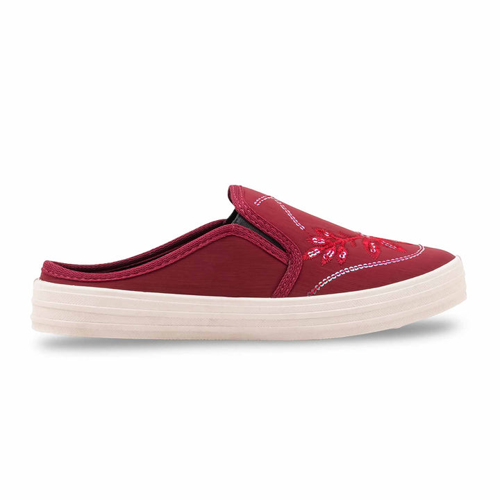 Maroon Sneaker For Ladies WN6240