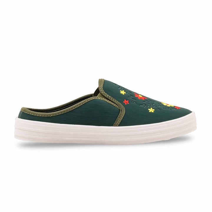 Green Sneaker For Ladies WN6243