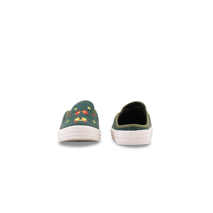 Green Sneaker For Ladies WN6243