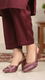 Purple Court Shoes WN7396