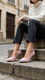 Pink Court Shoes WN7408
