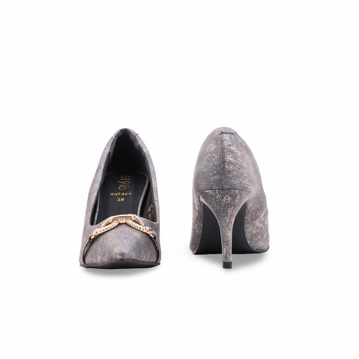 Black Women Court Shoes WN7426
