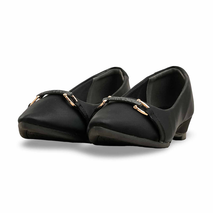 Black Court Shoes WN7487