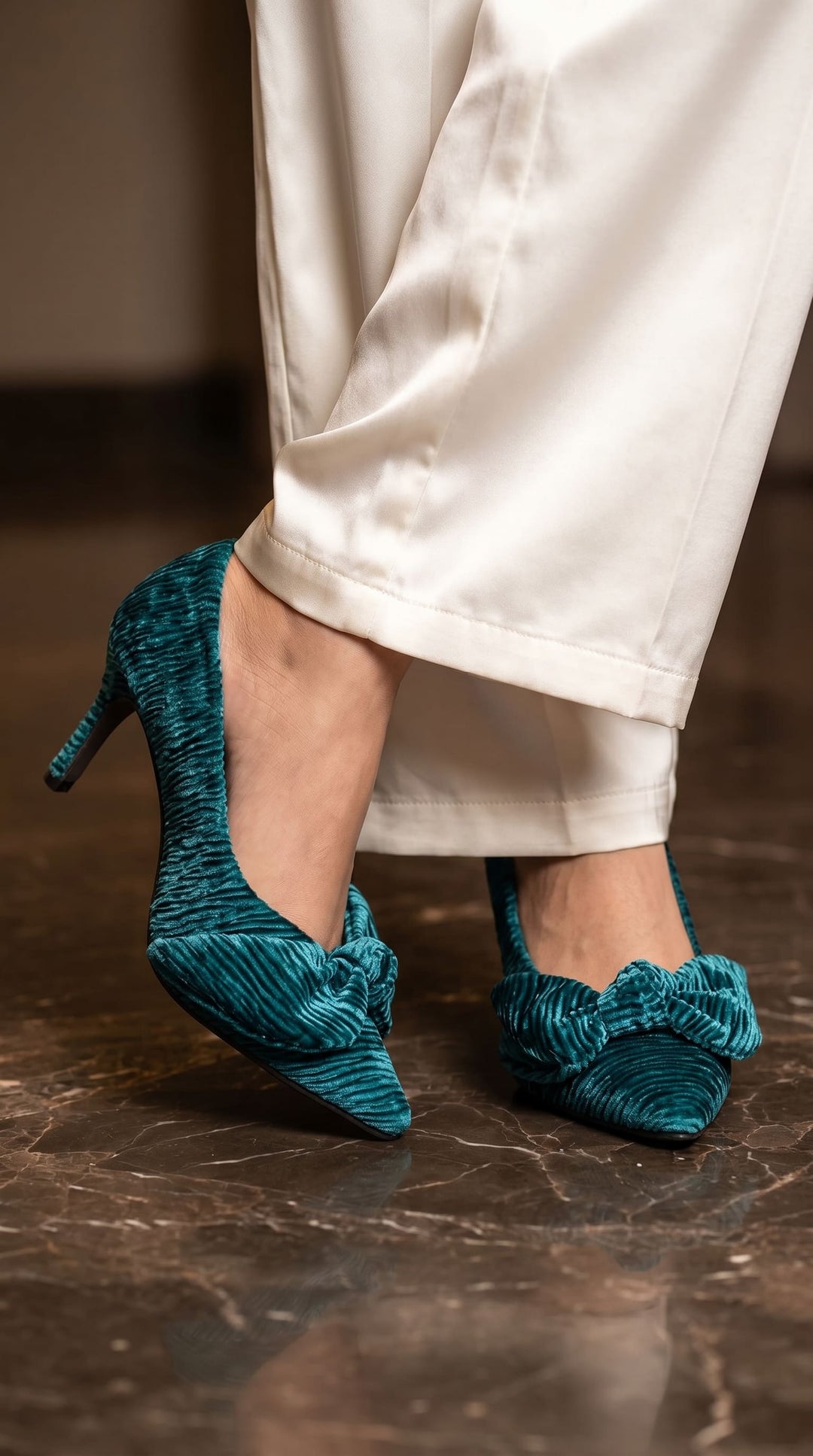 Green Court Shoes For Women WN7491