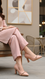 Pink Court Shoes For Women WN7503