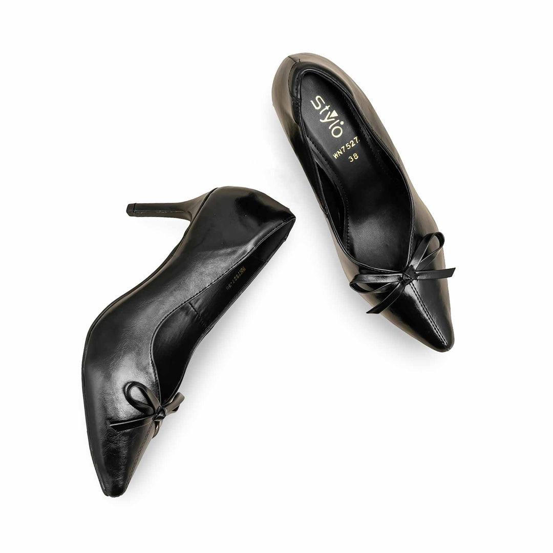 Black Court Shoes For Women WN7527