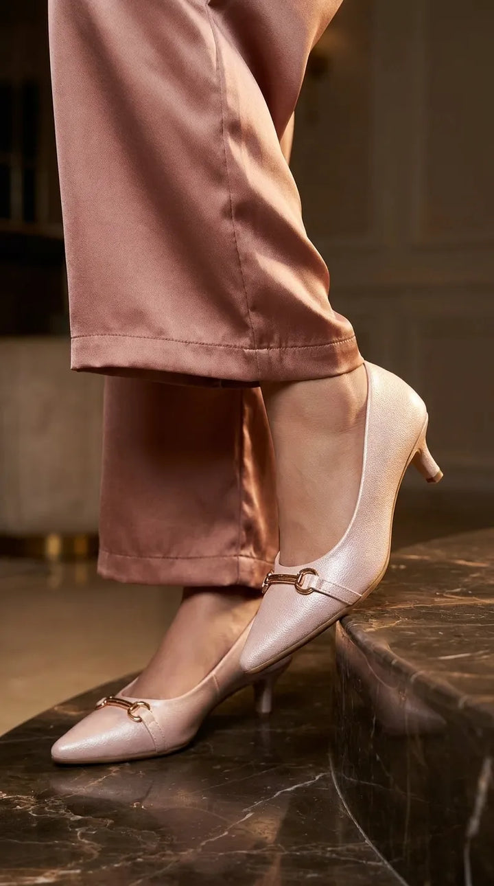 Pink Court Shoes For Women WN7530