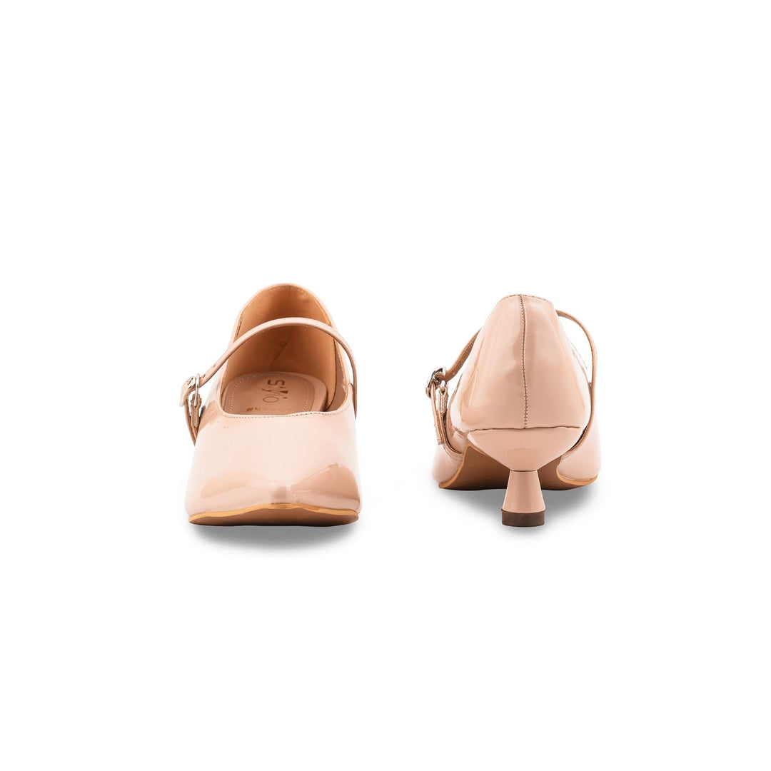 Beige Court Shoes For Ladies WN7552