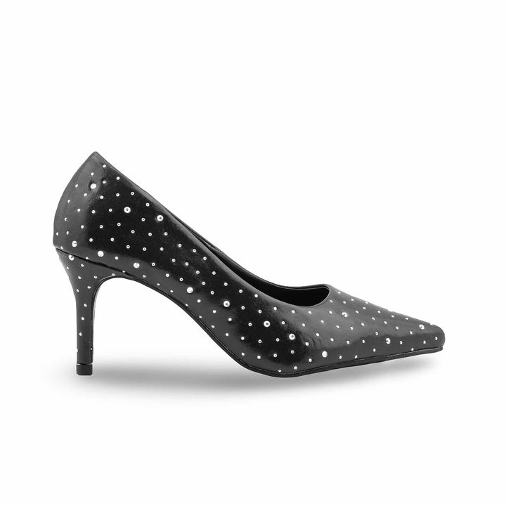 Black Court Shoes For Women WN7578