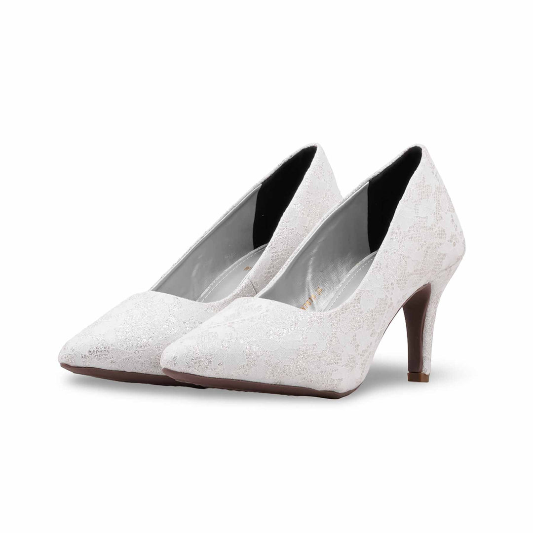 Silver Court Shoes For Women WN7579