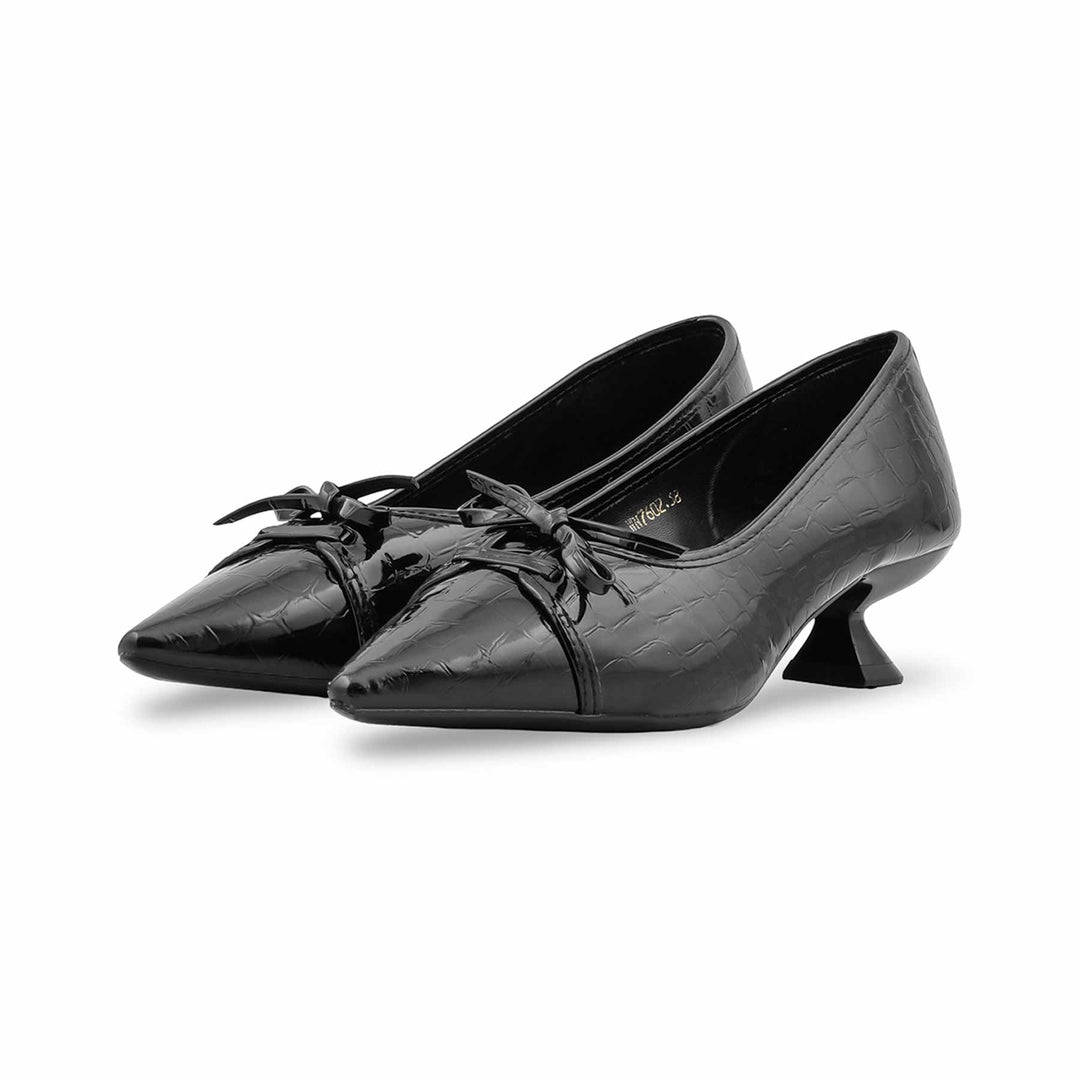 Black Court Shoes For Women WN7602
