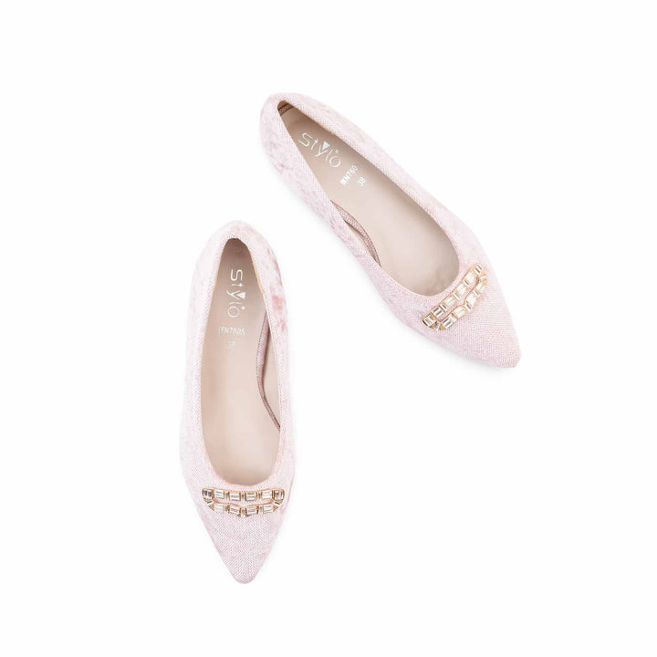 Pink Court Shoes For Ladies WN7605