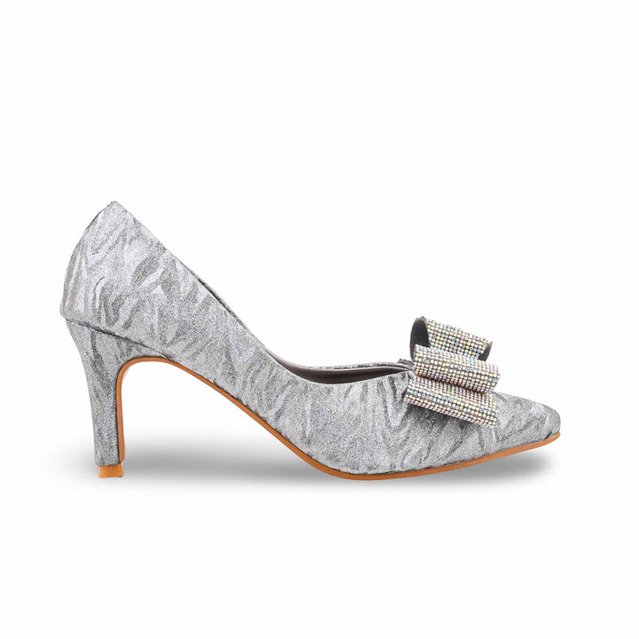 Grey Court Shoes For Ladies WN7611