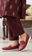 Red Moccasin For Women WNS009