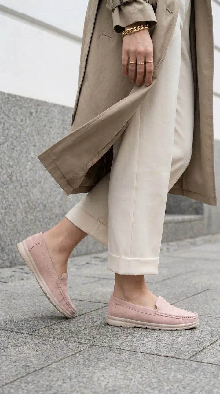 Pink Casual Pumps For Ladies WS0029