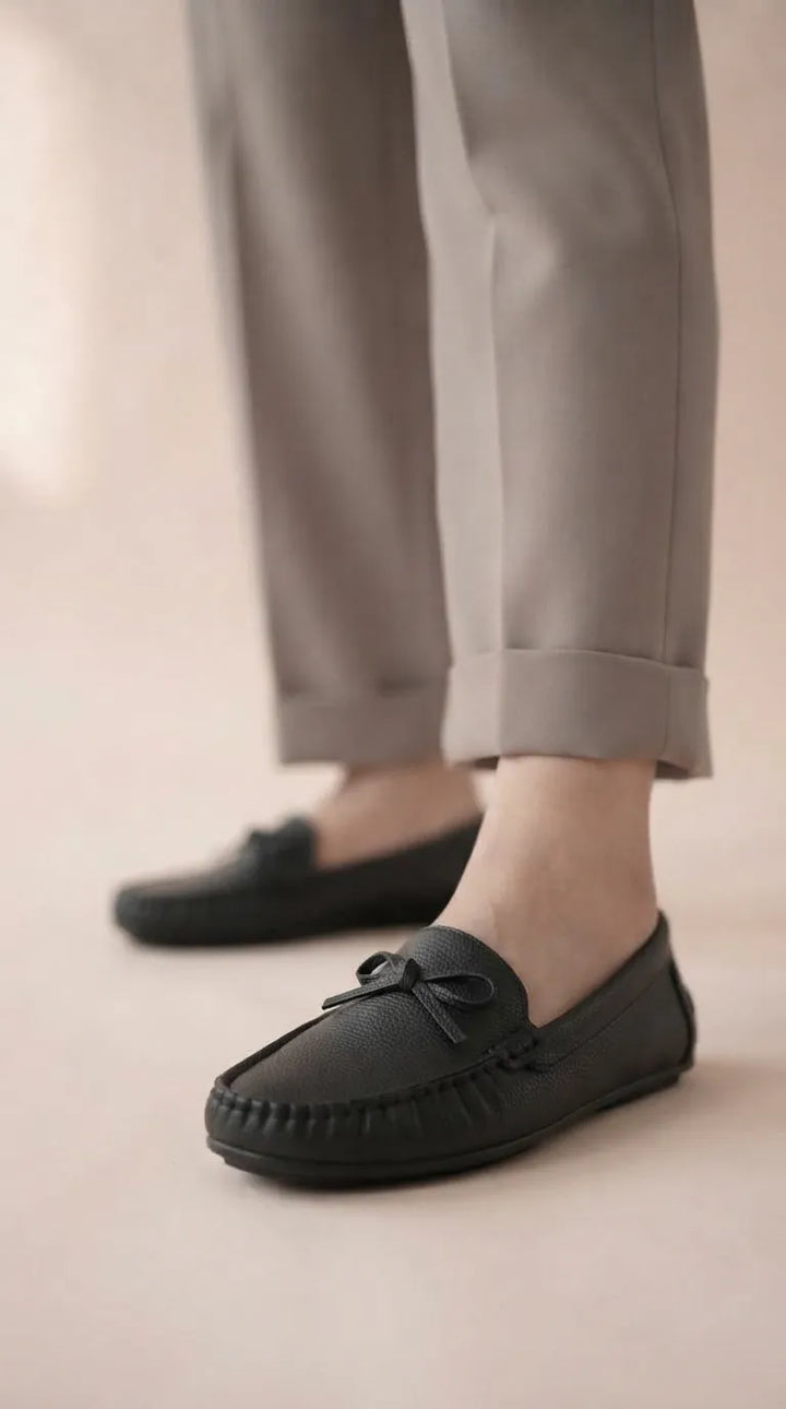 Black Casual Pumps For Ladies WS0030