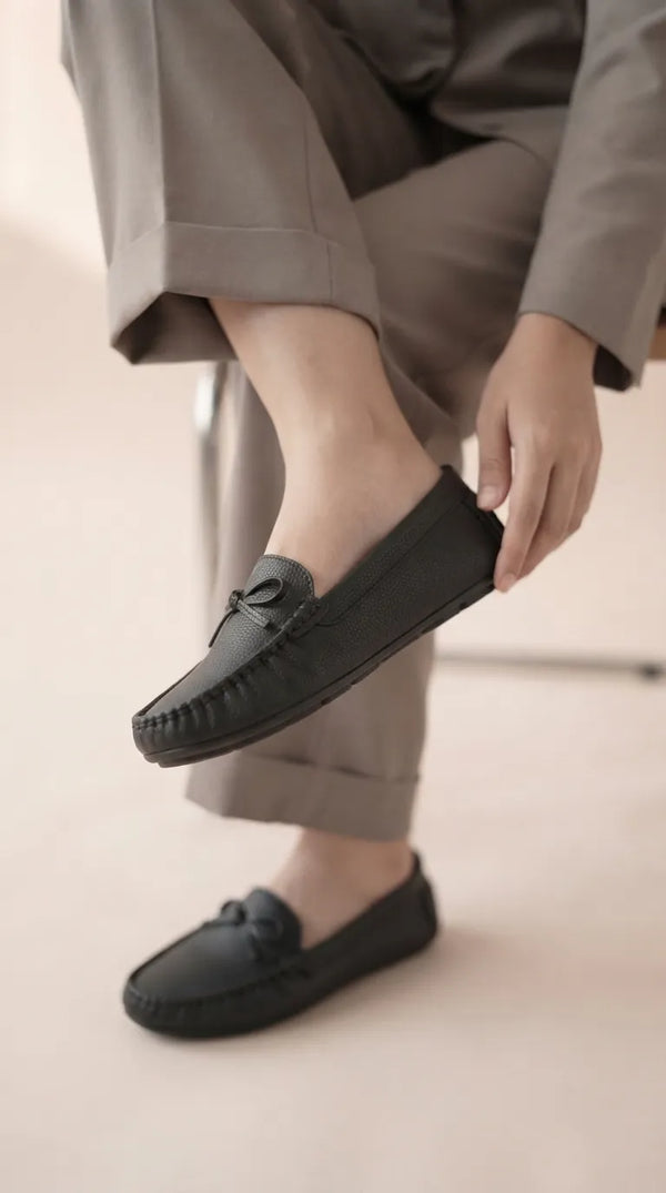 Black Casual Pumps For Ladies WS0030