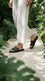 Black Casual Slipper For Ladies WS0092