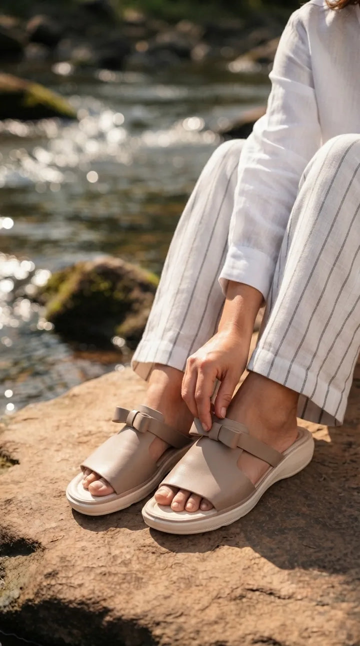Fawn Casual Slipper For Ladies WS0107
