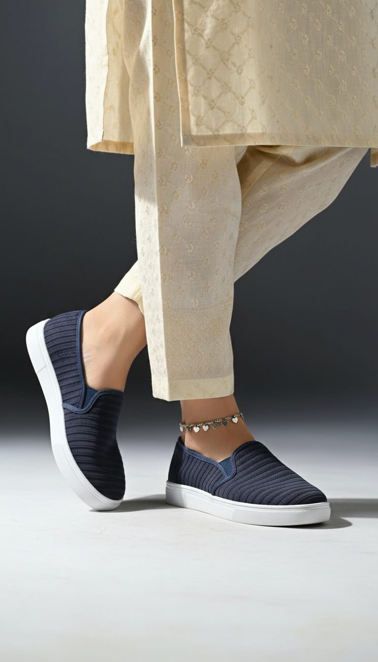 Navy Casual Sneaker WN6204