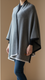 Black Winter Cape Shawl PW5909