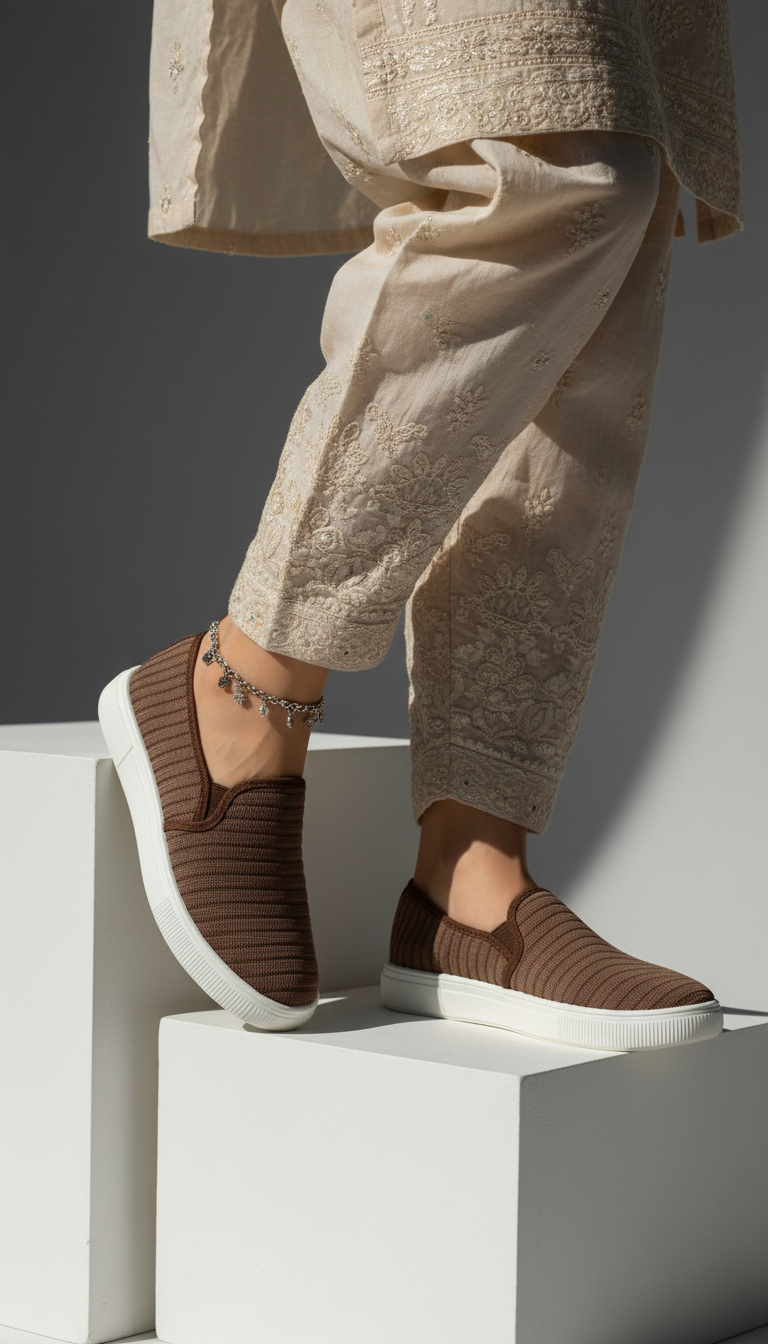 Brown Casual Sneaker WN6204
