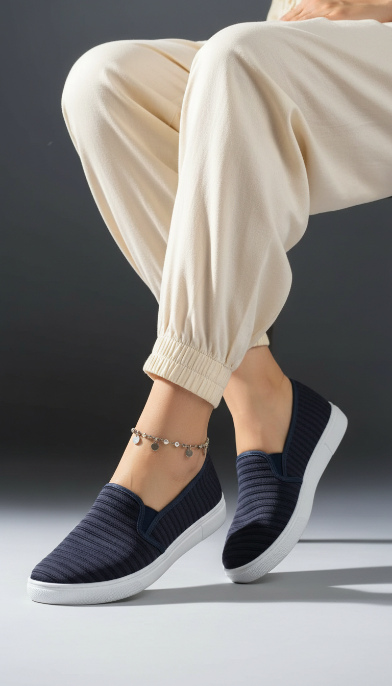 Navy Casual Sneaker WN6204
