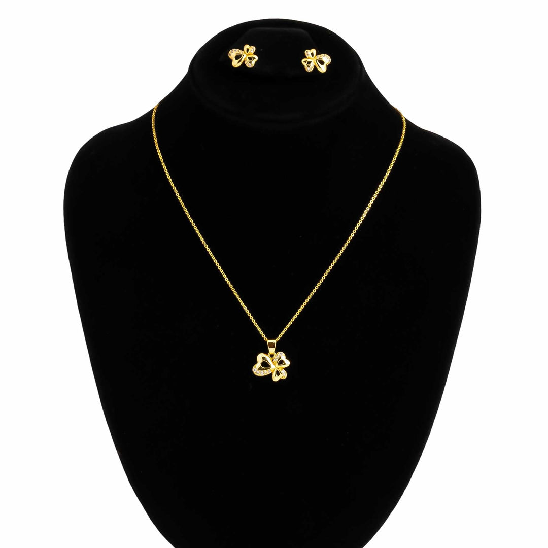 GOLDEN PENDENT SET J42963