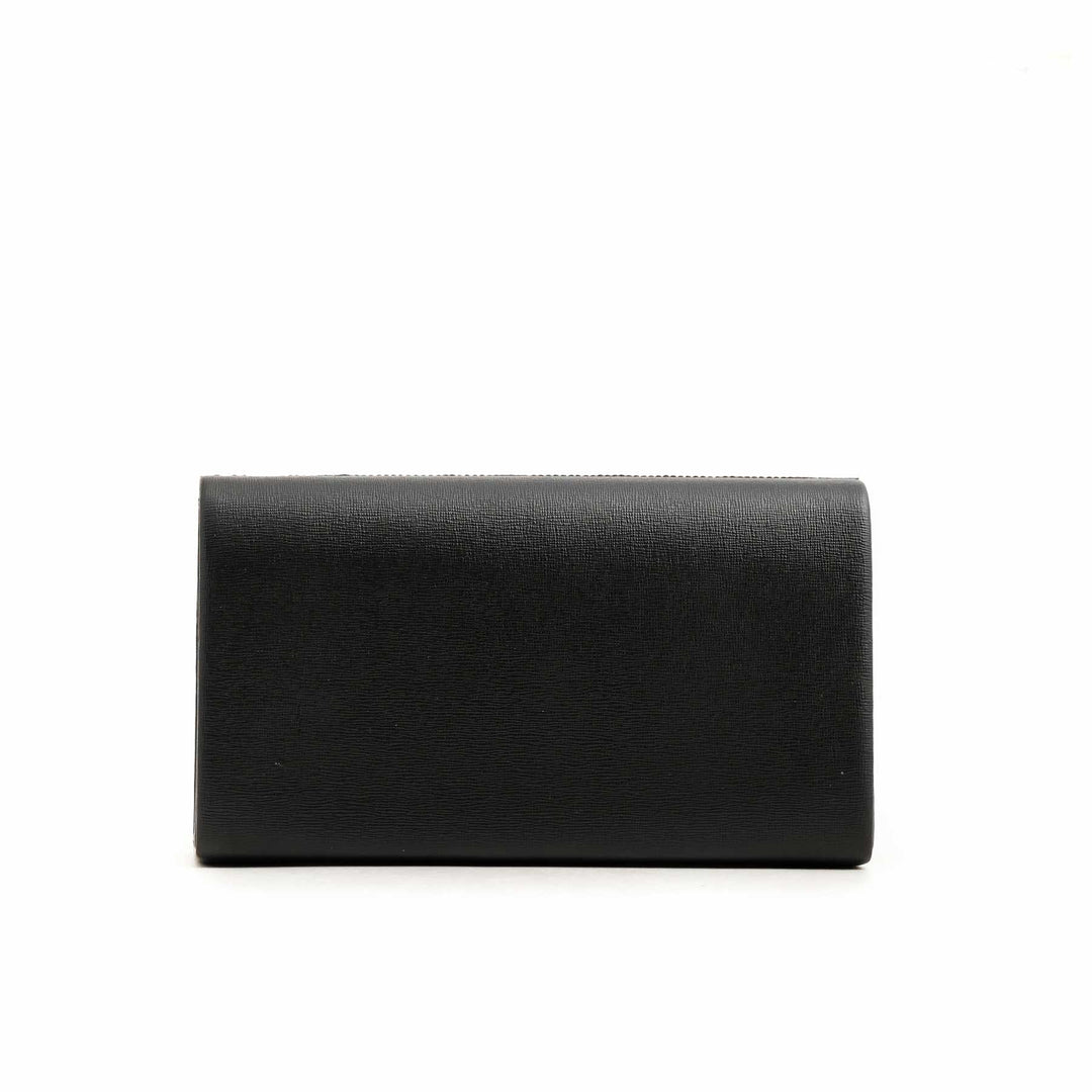 Black Fancy Clutch P24246