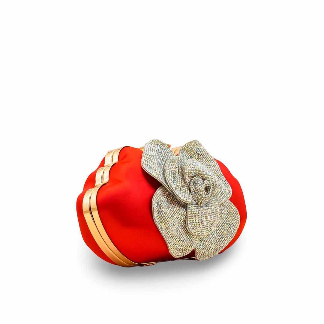 Red Fancy Clutch For Women p24248