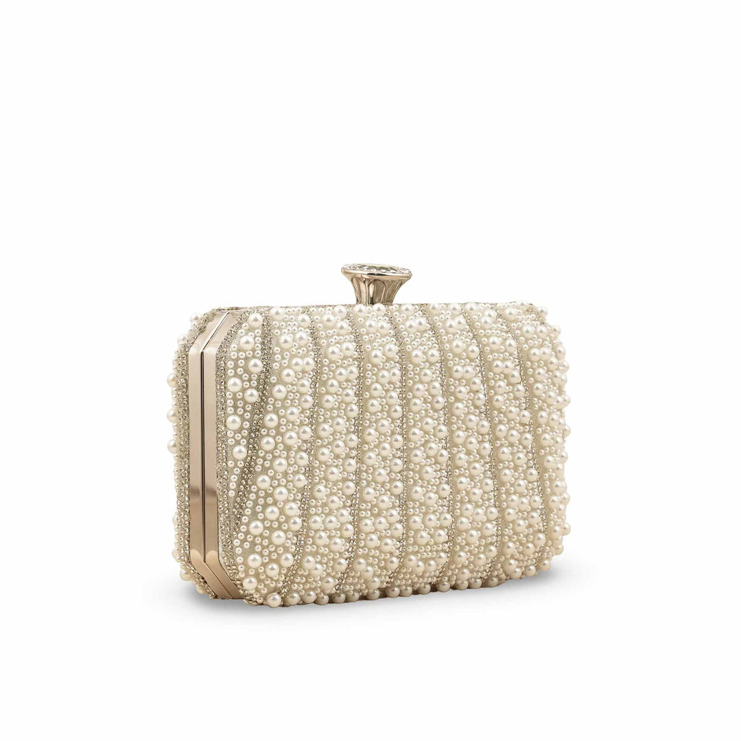 White Bridal Clutch p24281