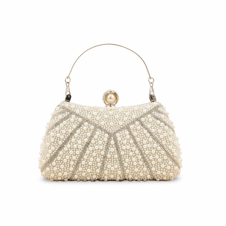 White Bridal Clutch P24283