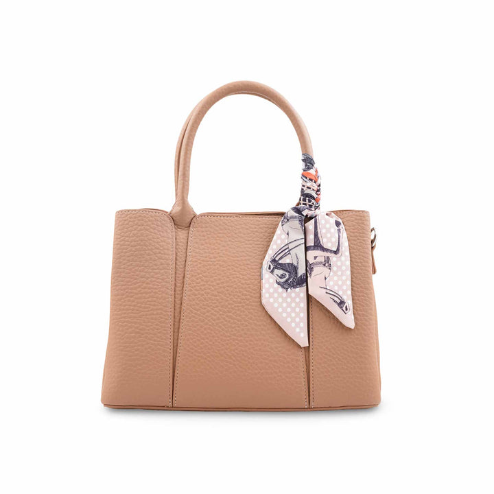 Khaki Formal Hand Bag For Women P36653