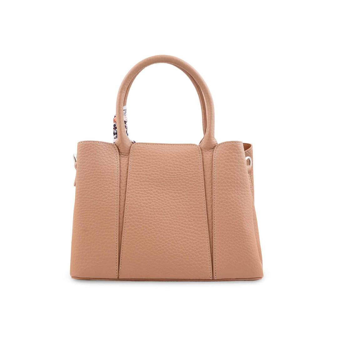 Khaki Formal Hand Bag For Women P36653