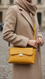 Yellow Formal Shoulder Bag P55766