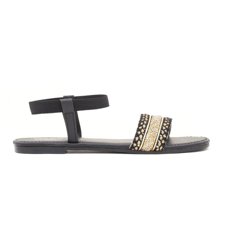 Black Casual Slipper CL1453
