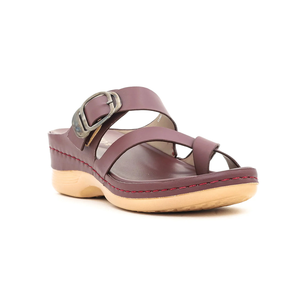Maroon Casual Softy CL3902