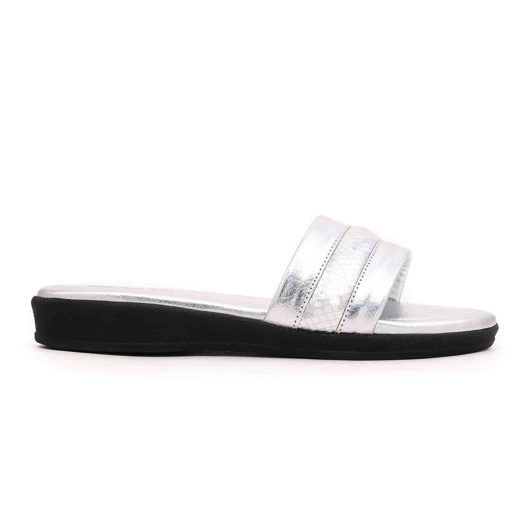 Silver Casual Slipper CL4046