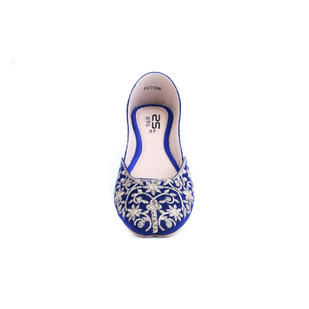 Blue Color Ethnic Khusa EC7396