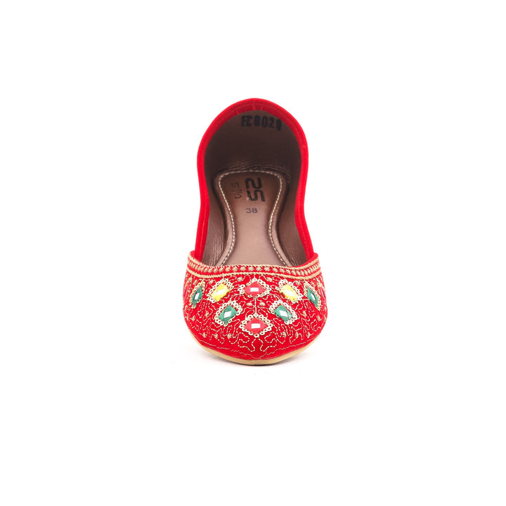 Red Casual Khusa EC8029
