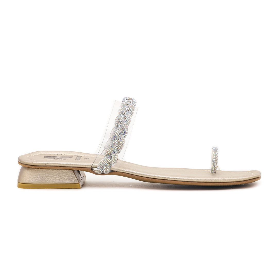 Golden Fancy Chappal FN0618